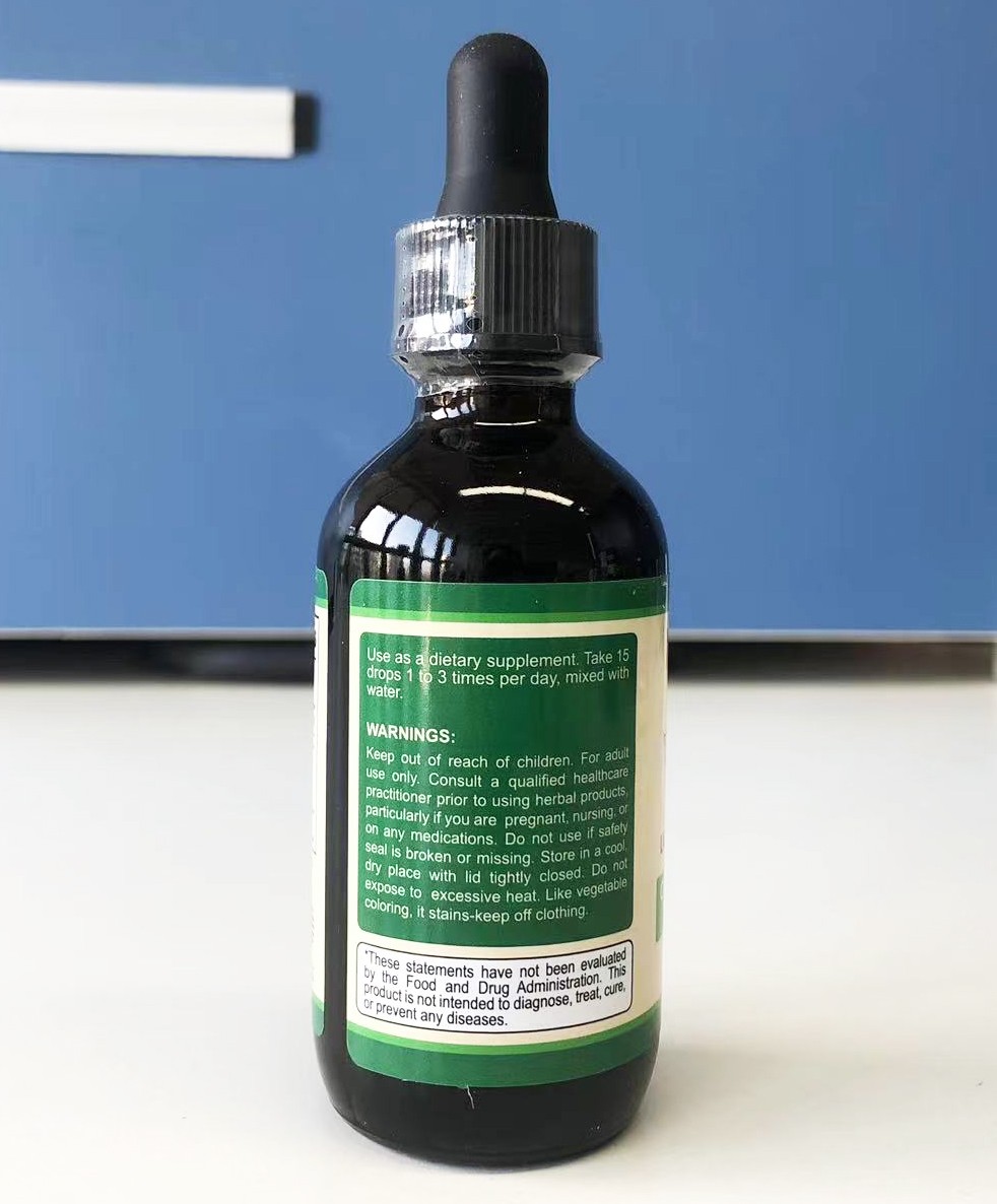 Chlorophyll Liquid Drops