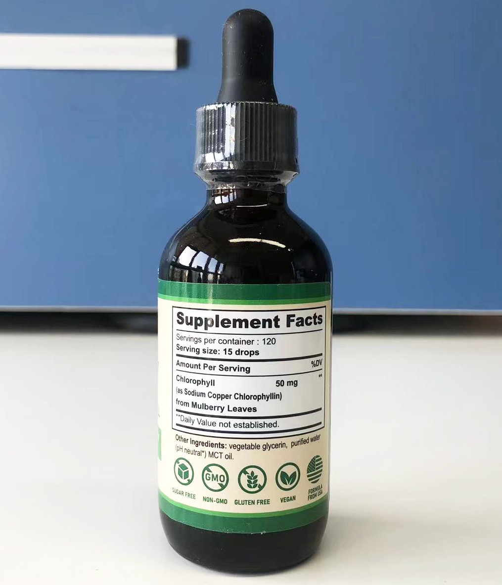 Chlorophyll Liquid Drops