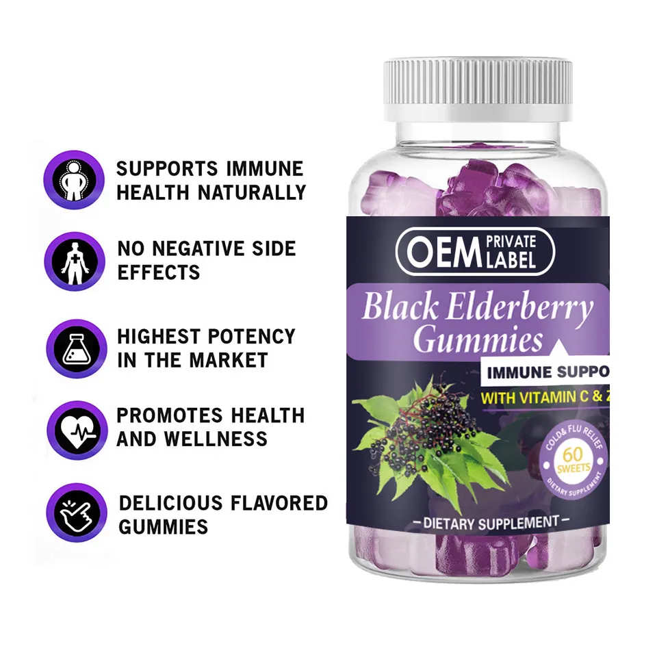 Black Elderberry Gummies